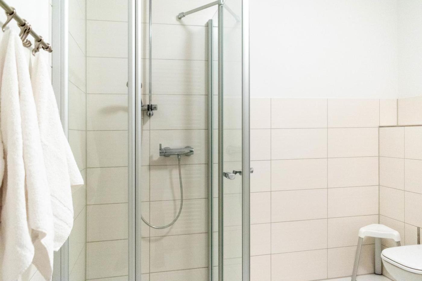 Ferienwohnung Strandvilla Augustusbad 14 シャルボイツ エクステリア 写真