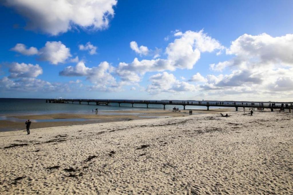Ferienwohnung Strandvilla Augustusbad 14 シャルボイツ エクステリア 写真