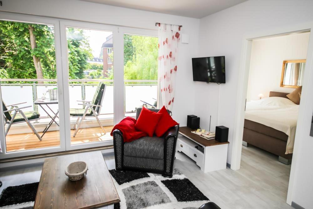 Ferienwohnung Strandvilla Augustusbad 14 シャルボイツ エクステリア 写真